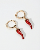 Pırlanta Biber Küpe